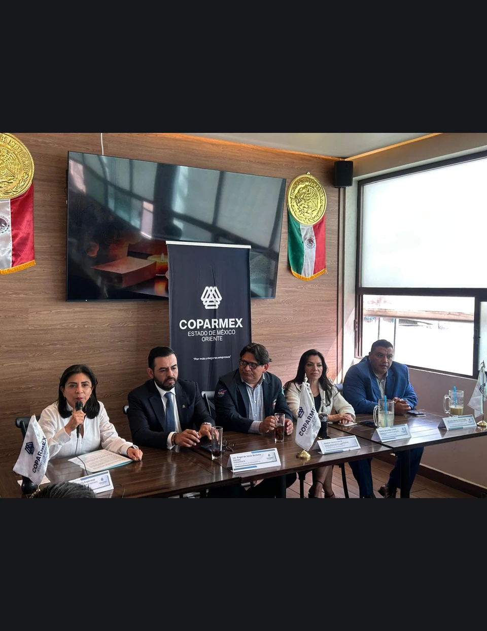 Fotografía autorizada de una actividad de COPARMEX Estado de México Oriente